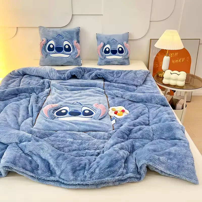 Stitch Pillow Blanket [Buy 1, Get 1 Free]